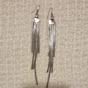 Elegant Silver Dangle Earrings